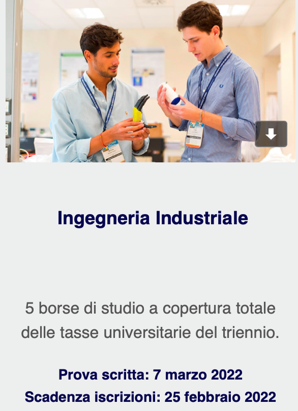 INGEGNERIA INDUSTRIALE