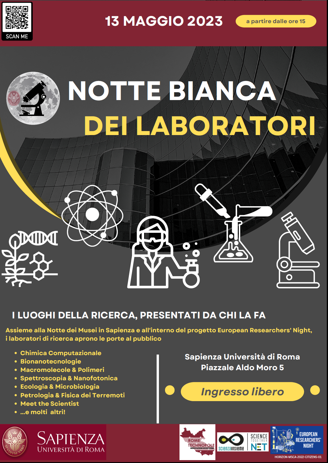 NOTTE BIANCA DEI LABORATORI