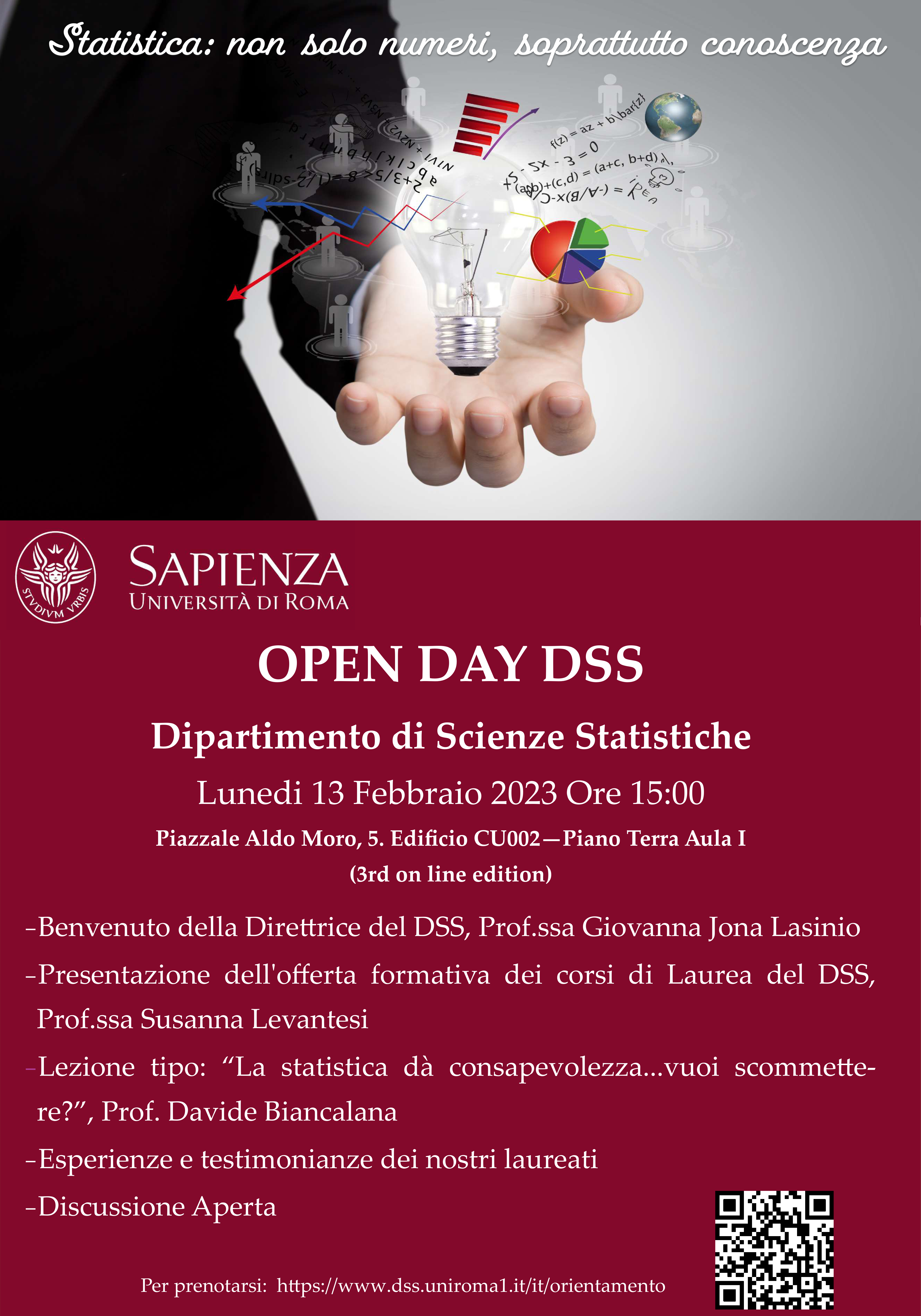 OpenDay Statistica 2023