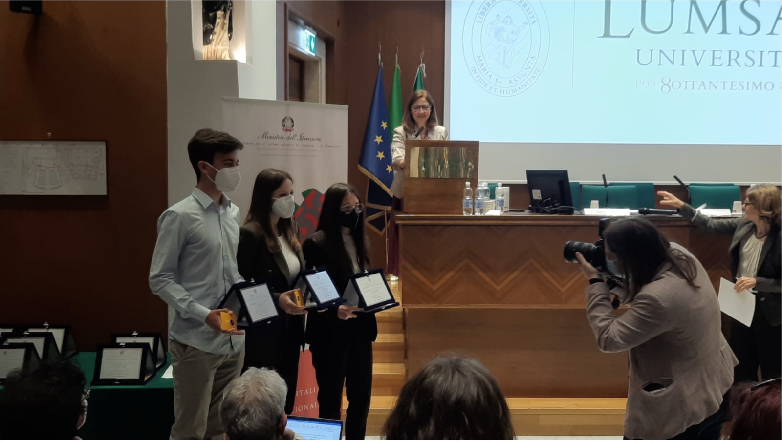 PREMIAZIONE OLIMPIADI DI ITALIANO 