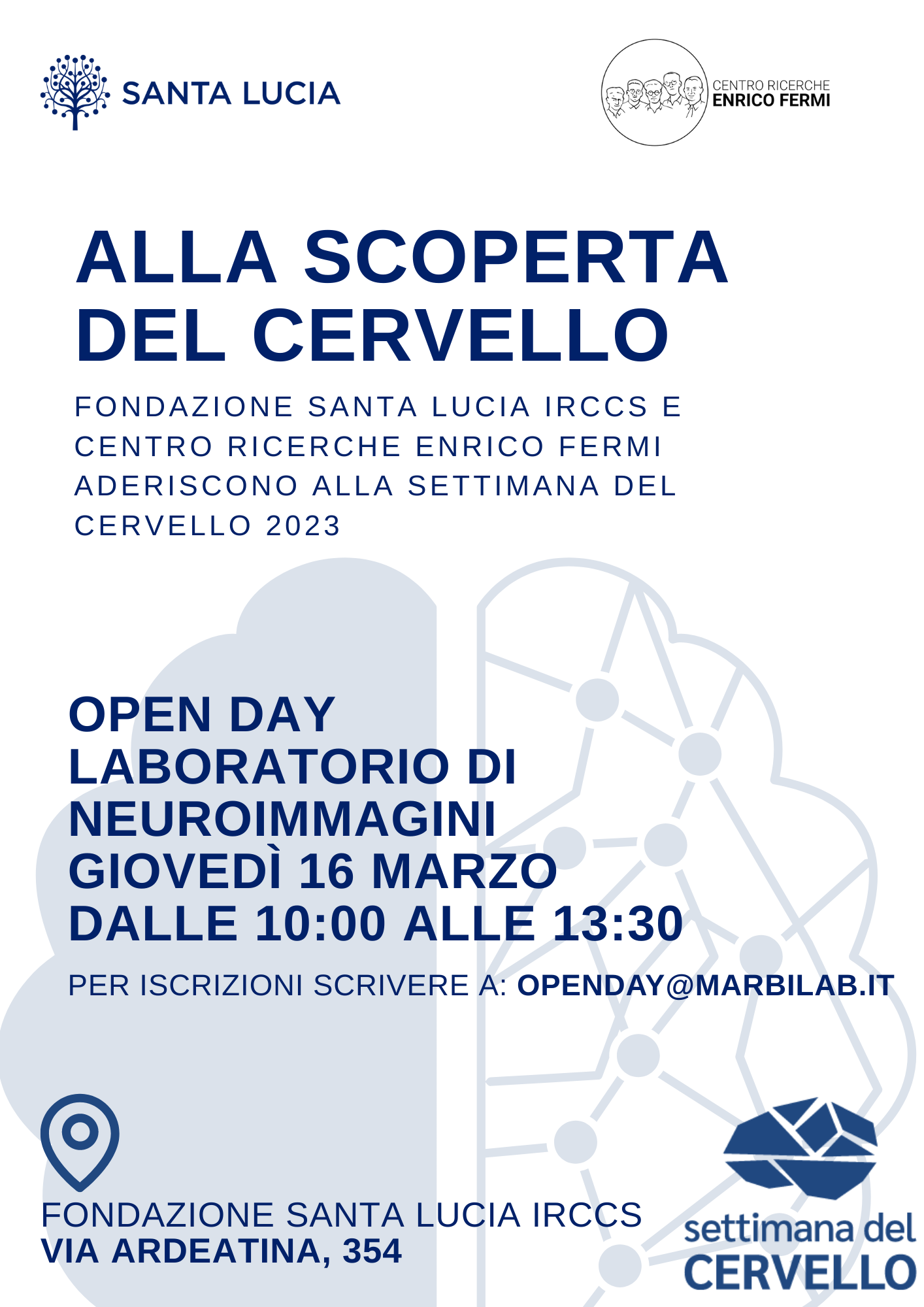 flyer Alla Scoperta del Cervello