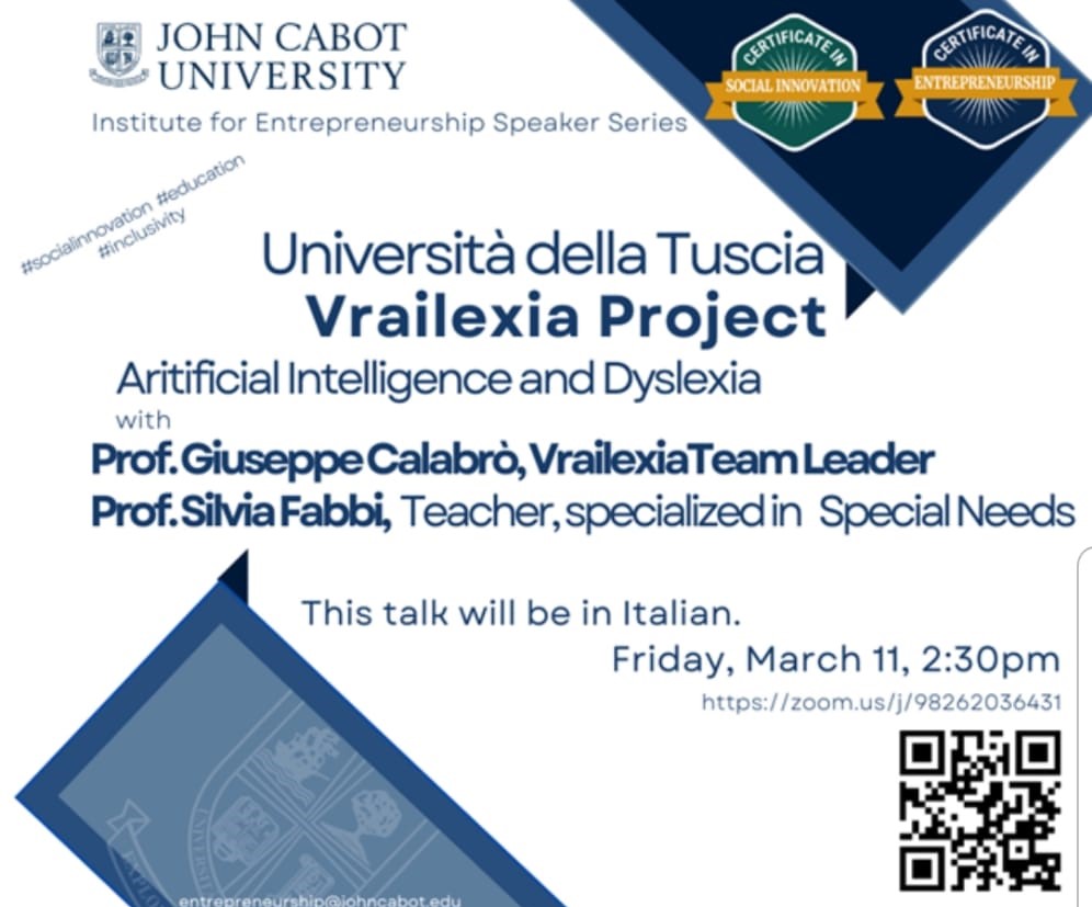 john cabot la tuscia università