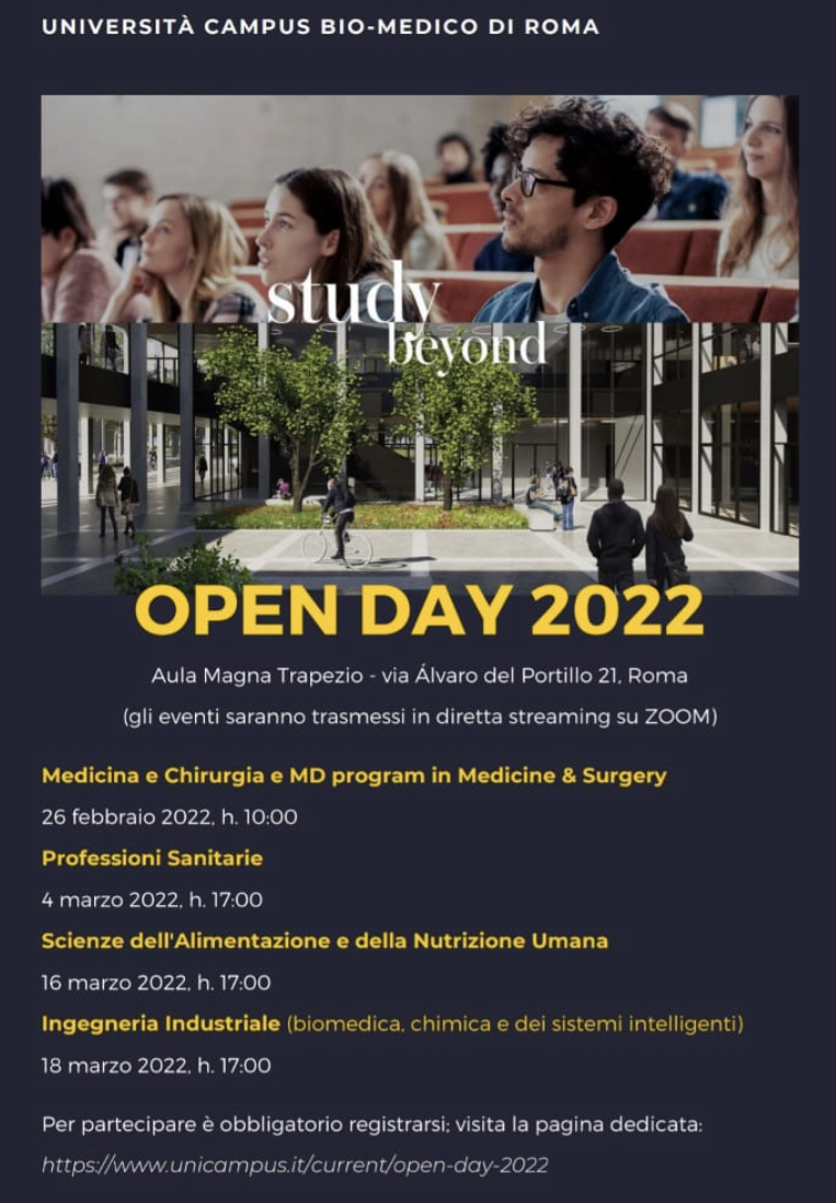 open day campus biomedico